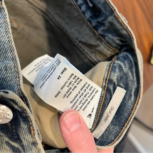 HOPE skid jeans Wide-Leg Blue Jeans - Picture 11 of 14